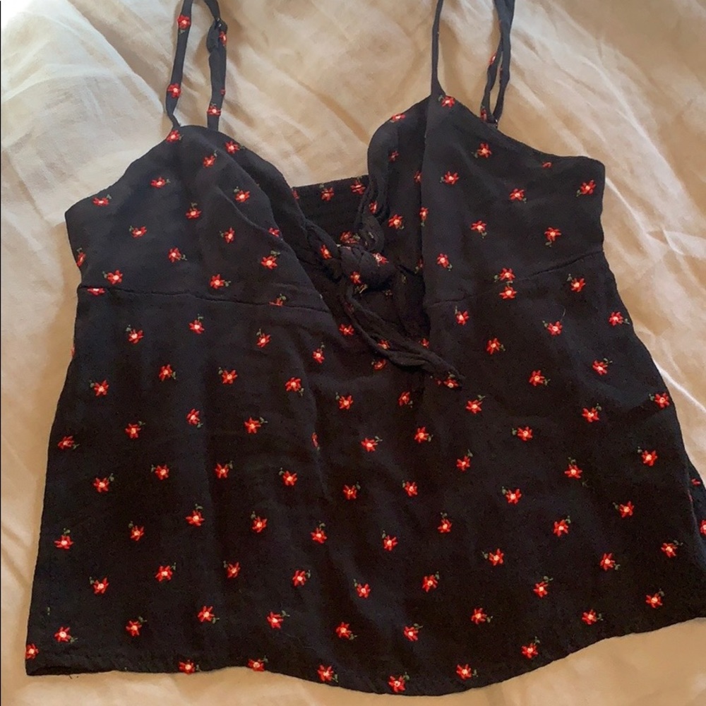 flower brandy melville tank top